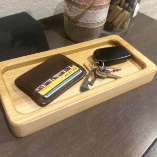 Wooden Valet Tray