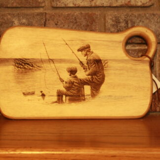 Grandpa Fishing Cutting Board